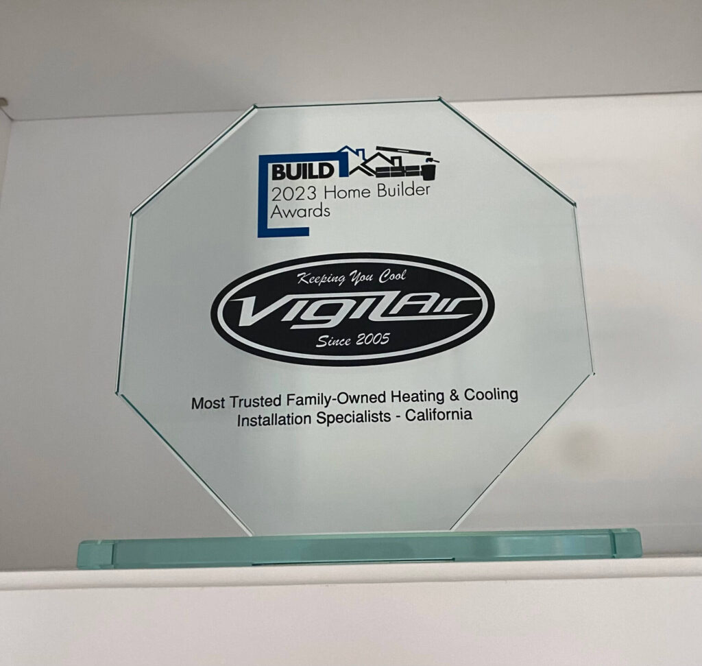 Vignair's 2023 Build Home Builder Award.